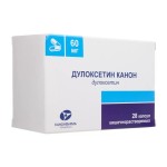 Дулоксетин Канон, капсулы кишечнорастворимые 60 мг 28 шт