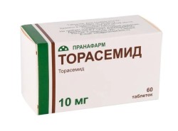 Торасемид табл. 10 мг 60 шт.