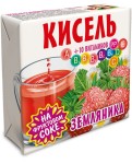 Кисель, Трапеза 220 г 1 шт земляника на фруктовом соке + 10 витаминов брикет