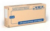 Индапамид ретард-АЛСИ, табл. с пролонг. высвоб. п/о пленочной 1.5 мг №30
