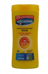 Крем солнцезащитный, Биокрим 160 мл SPF 50+