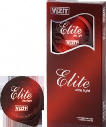 Презервативы Vizit элит ультра лайт тонкие 2 шт.