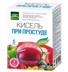 Кисель 20 г 5 шт. Леовит при простуде